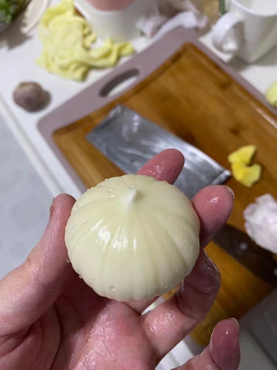  云南大理紫皮独头蒜干蒜