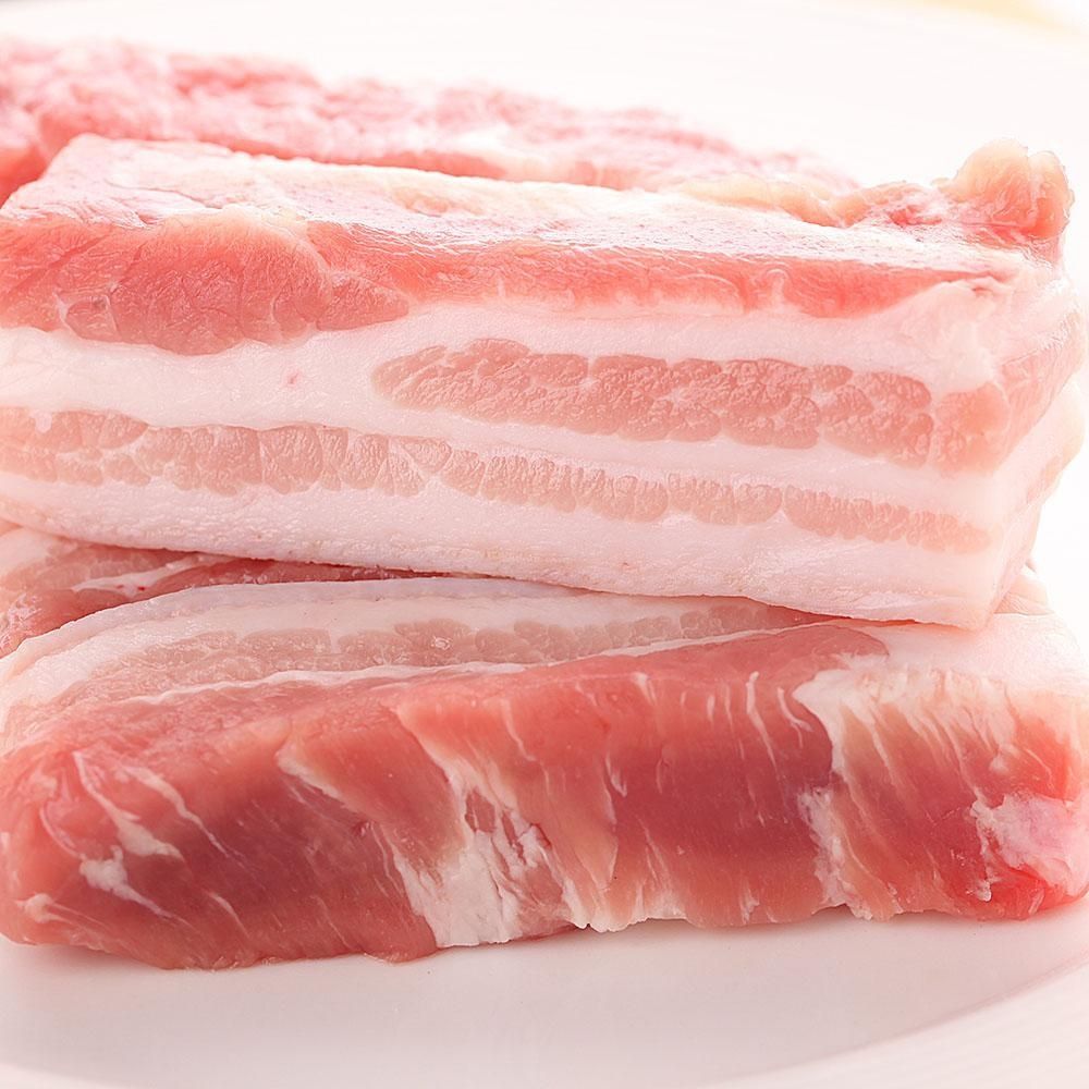 新鲜五花肉