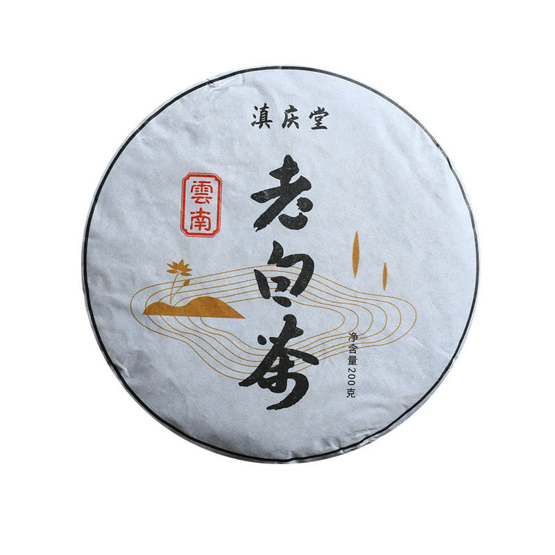 云南白茶普洱茶老生茶2015年春茶景邁山蜜香老白茶月光白茶葉