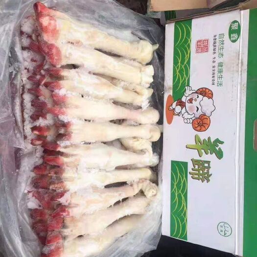 郑州羊蹄净羊蹄，大羊蹄，干净无毛，品质新鲜！一件19斤大中小号