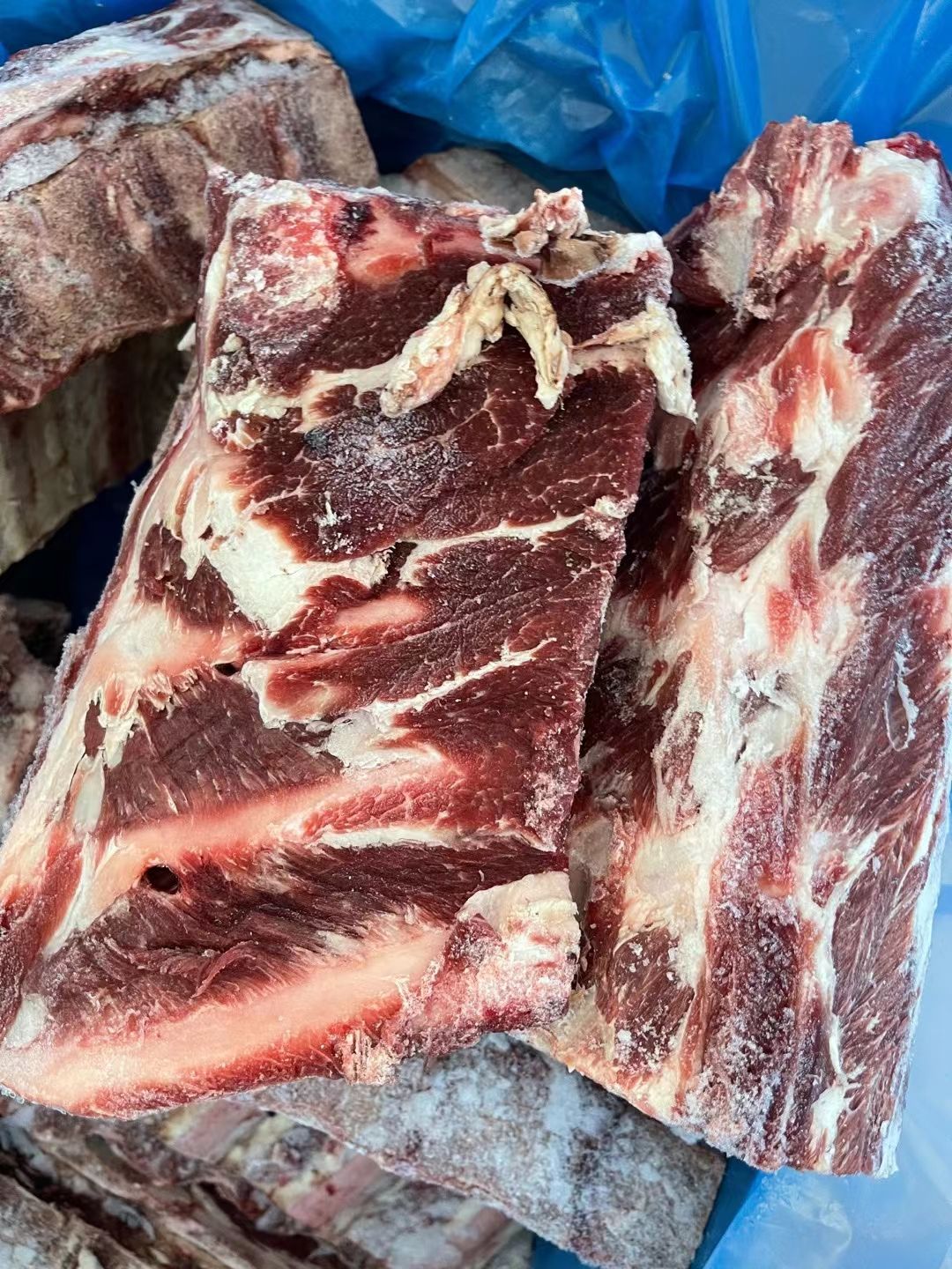 牛骨 美国628 牛颈脊骨 多肉