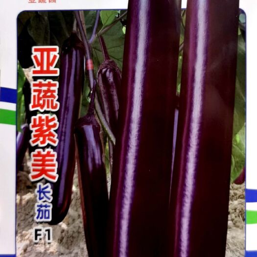 东方市亚蔬紫美茄子种子，肉质细嫩，果肉硬，果形整齐度好，品质好