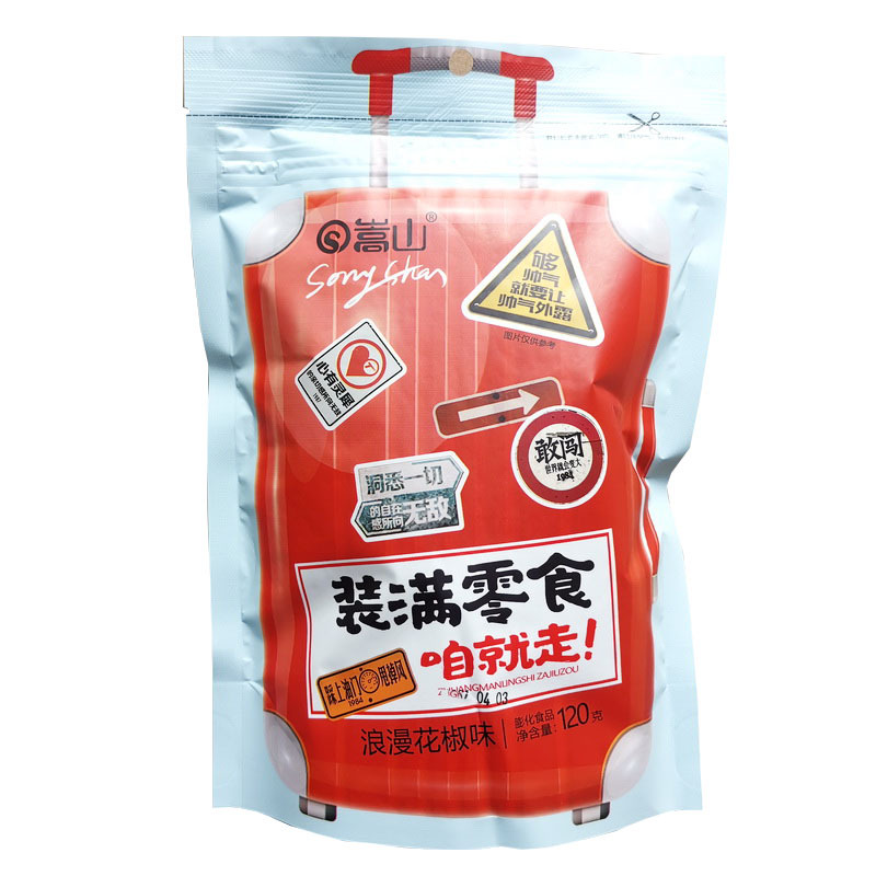 不辣/嵩山平底锅巴120g铁板锅巴袋装老式网红麻辣脆锅巴
