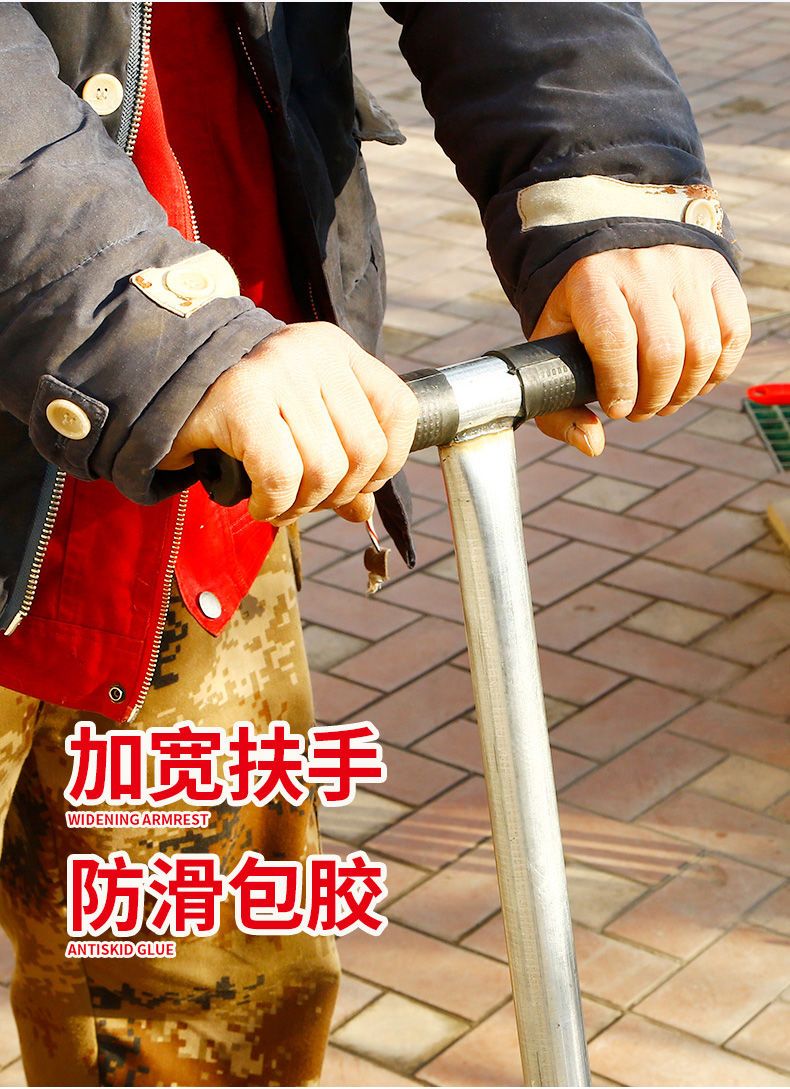 叉  深翻器人工翻土松土户外加厚翻地钢子开荒挖土锄头农用