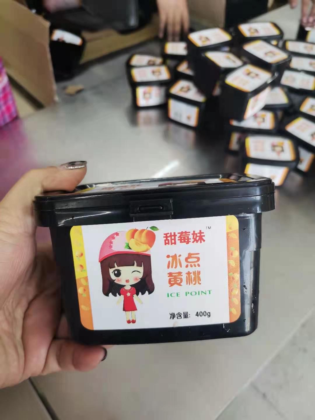 冰冻蔬果冰冻黄桃