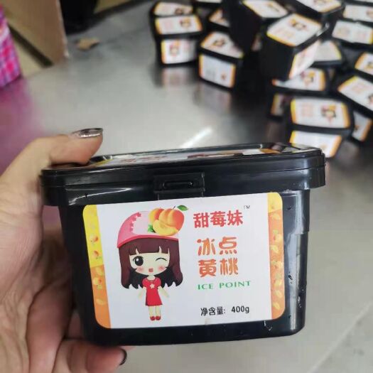 冰冻蔬果冰冻黄桃
