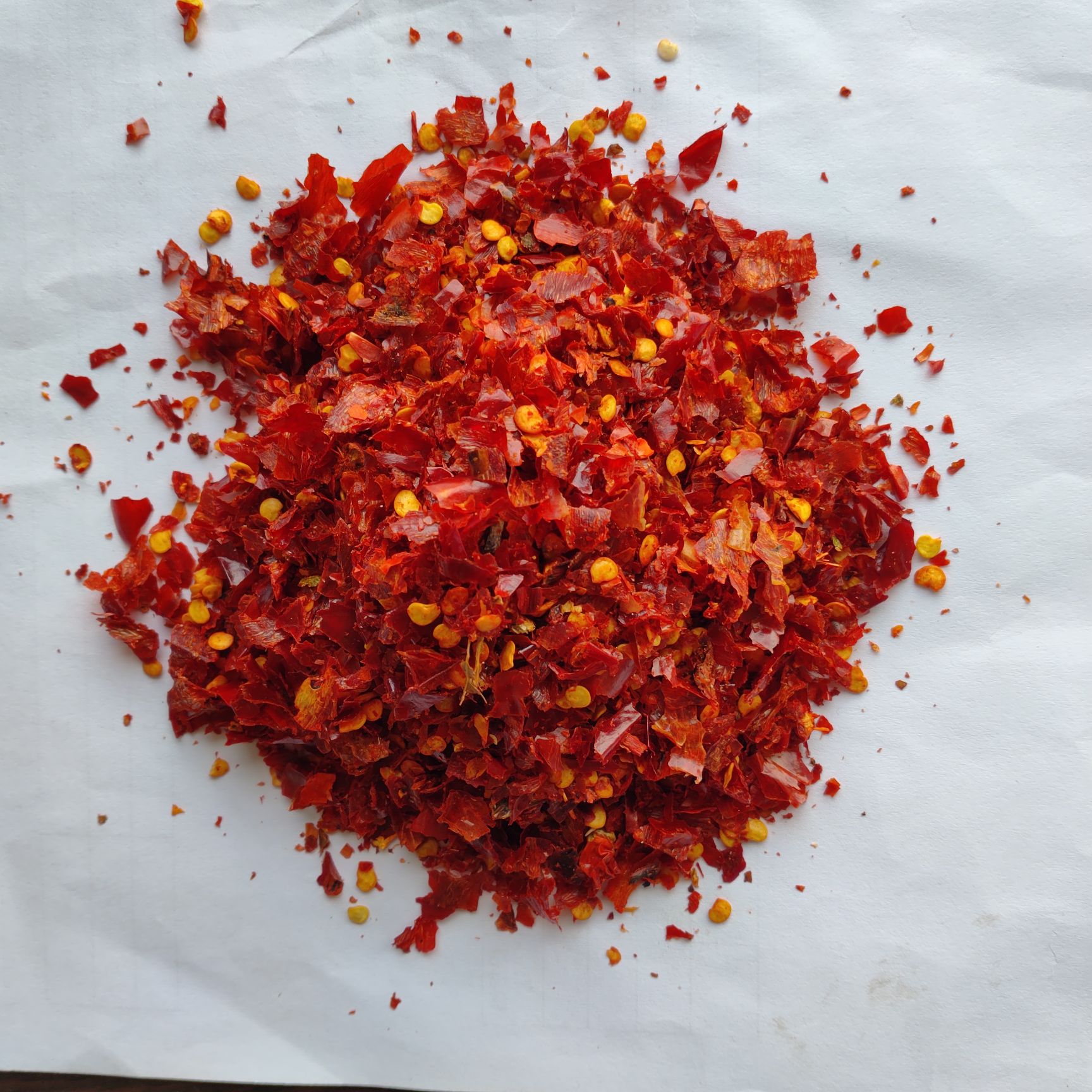 吉林洮南产区直发吉塔辣椒大片辣椒面，农家自晒，支持一件起批