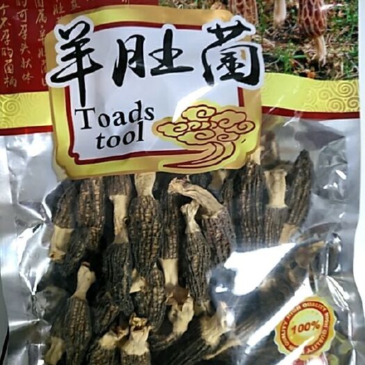 金寨县羊肚菌 安徽省六安市金寨县 鲜货