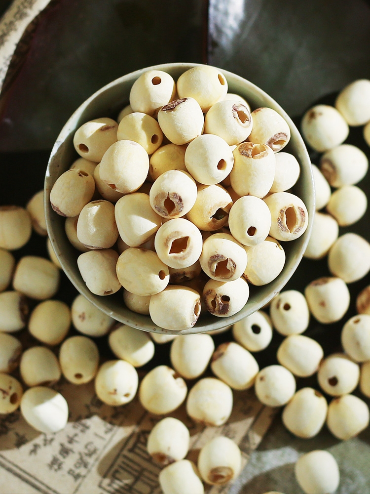 洪湖特产天然湘潭农家自产大粒干货去芯五斤包邮磨皮无芯白莲子米