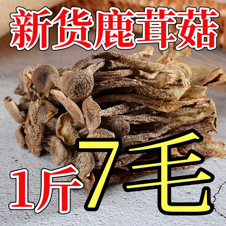 南漳县丞悦特级鹿茸菇云南鹿茸香菇食用无硫干货菌菇食材