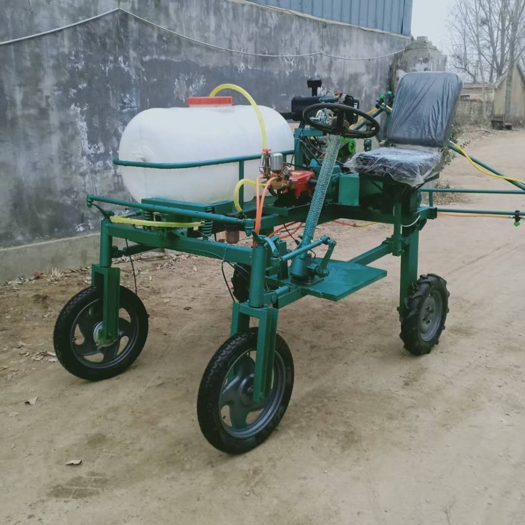 四轮打药车 玉米地小麦地打药机 高杆作物打药机