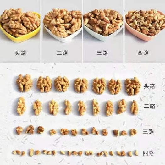 赞皇县供应各种规格核桃仁