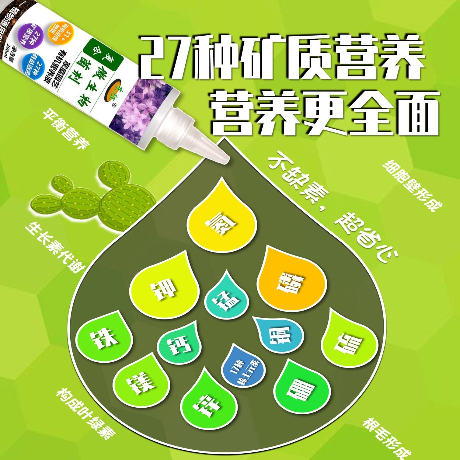 种植EM菌液  家庭园艺有机营养液 植物通用型花肥 有机复合肥复合微生物菌剂