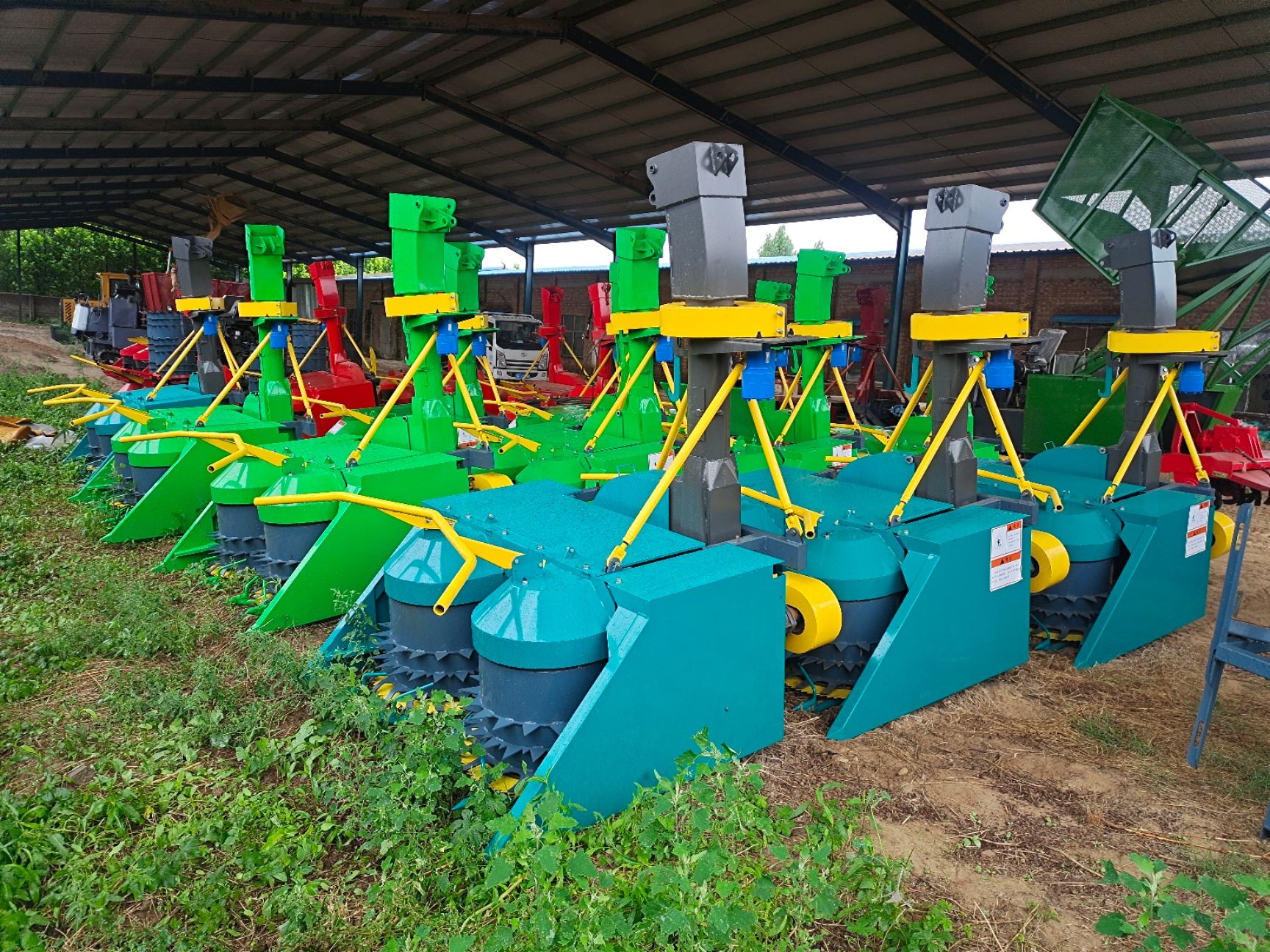 收割机  全新独立圆盘青储割台生产厂家现货多台厂家直销全国各地均可发货