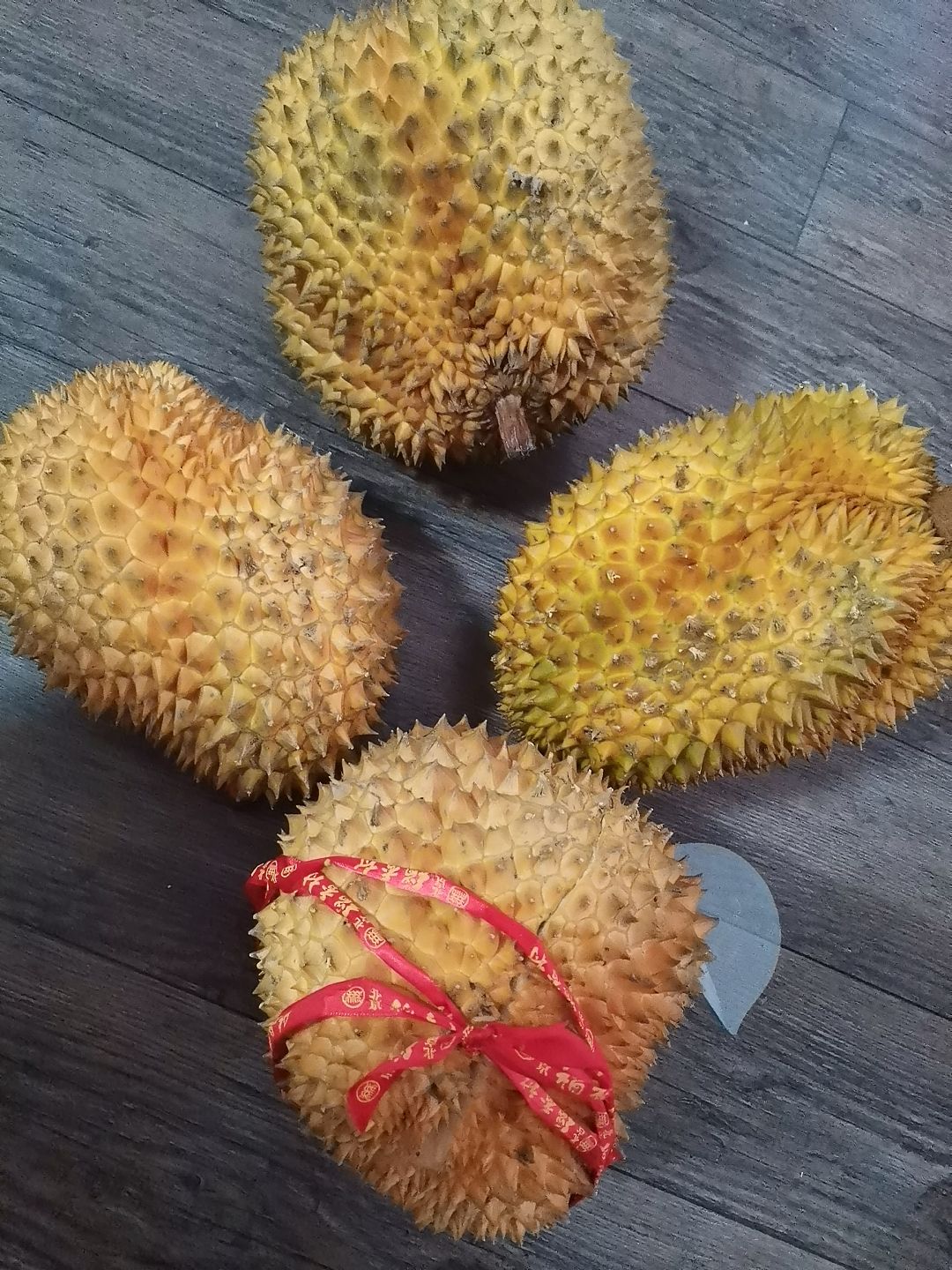 干尧榴莲  0长柄榴莲，32斤净重，需要的抓紧联系我