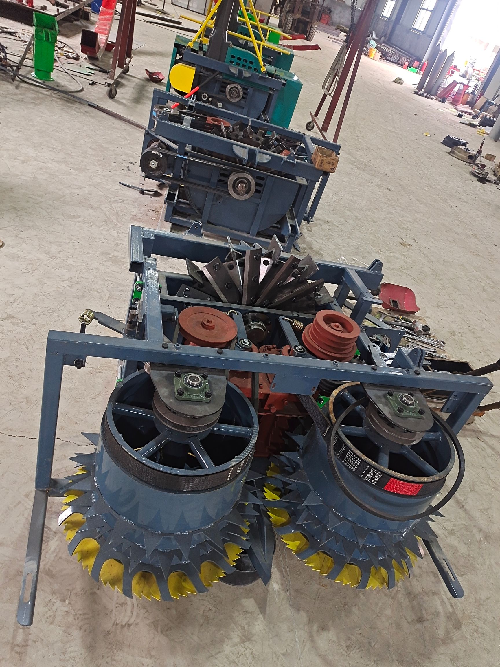 收割机  全新独立圆盘青储割台生产厂家现货多台厂家直销全国各地均可发货