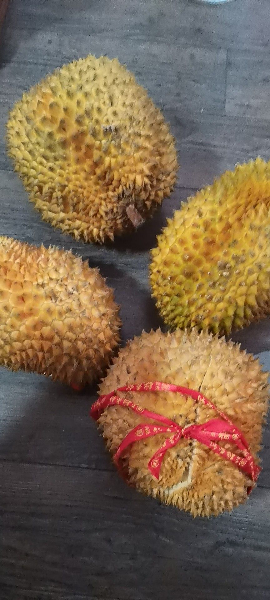 干尧榴莲  0长柄榴莲，32斤净重，需要的抓紧联系我