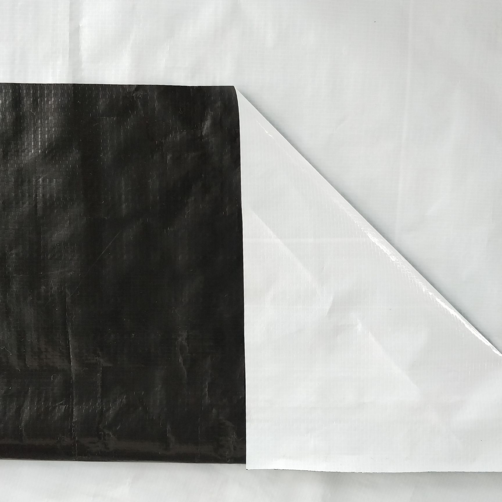 棚膜 黑白编织膜养殖棚转用老化5至8年