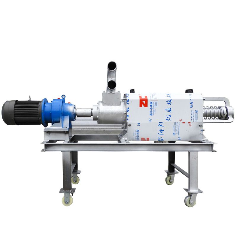 粪便干湿分离机  猪粪干湿分离机 不锈钢型鸡粪干湿分离机 鸭粪固液分离机厂家