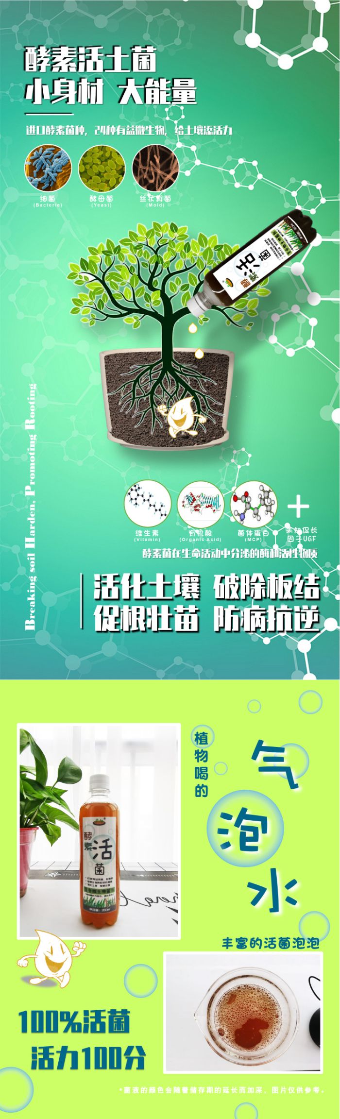 种植EM菌液  复合酵素菌剂 瓜甜果香 日本新西兰先进微生物