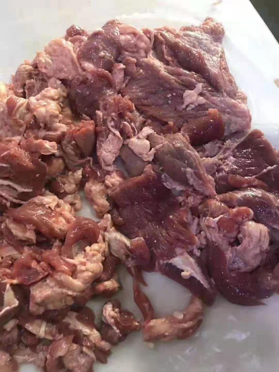 调理牛碎肉  新鲜牛肉调理牛碎肉 5公斤一卷