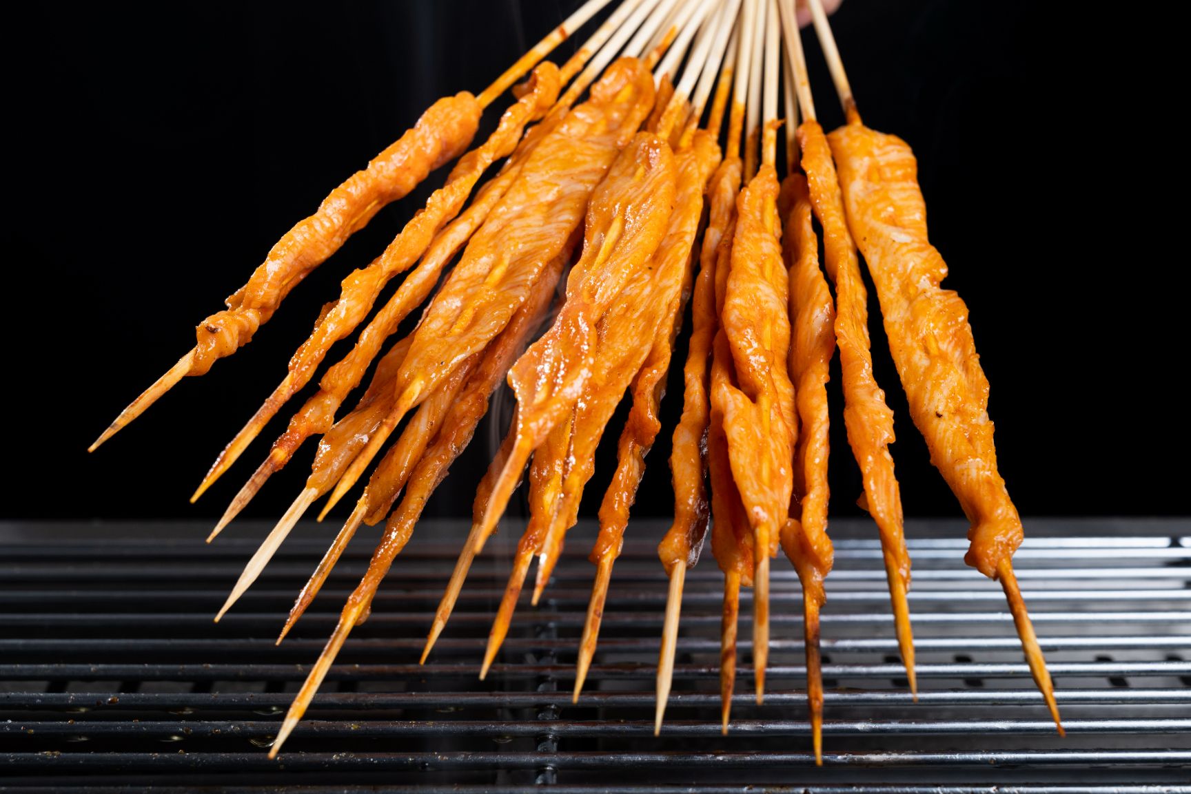 黄岛鸡肉串，当地特色美食，证件齐全，厂家直销。