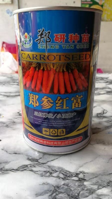 余干县郑参红富胡萝卜种子红萝卜种子小顶郑研种苗，300克