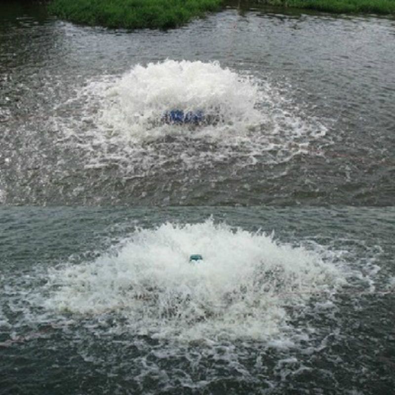 魚(yú)塘增氧機(jī)曝氣式增氧泵涌浪式增氧機(jī)河塘池塘葉輪式大型養(yǎng)殖浮泵