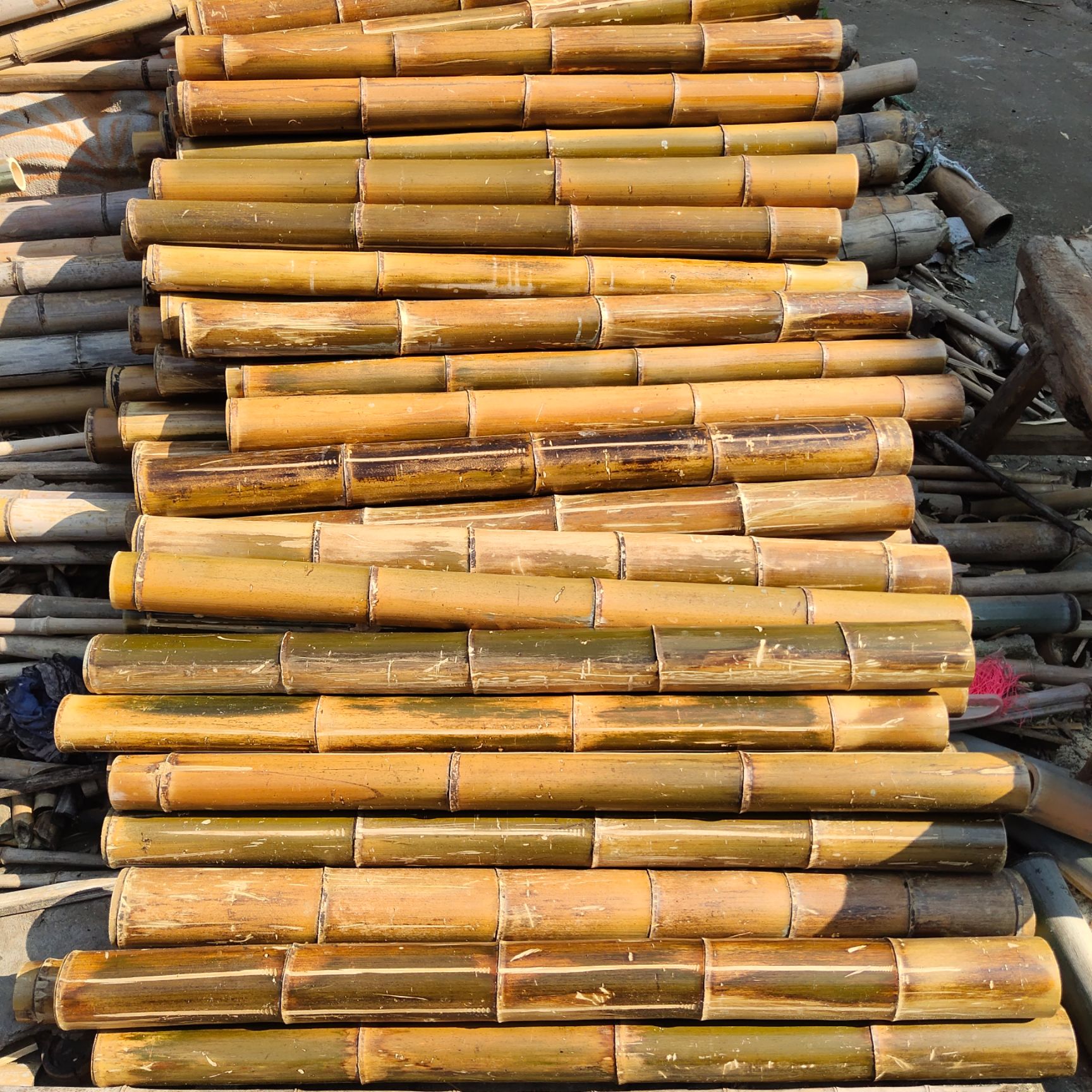 市井火锅菜架 多层楠竹架 烂摊摊市集火锅 接受定制规格