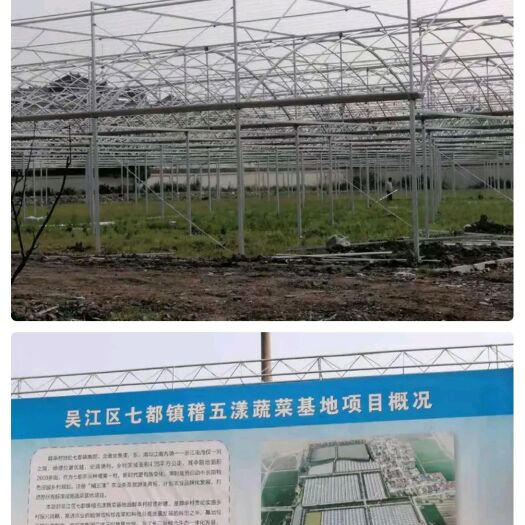 苏州种植大棚 苏州吴江区七都镇蔬菜大棚基地大棚出租