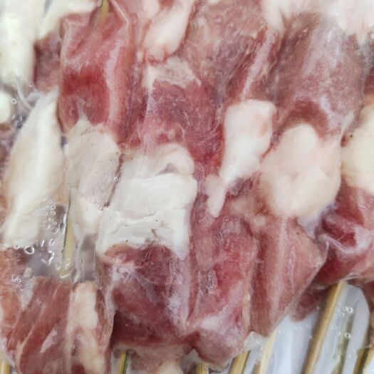德州 牛肉串烧烤饭店家庭装牛肉串