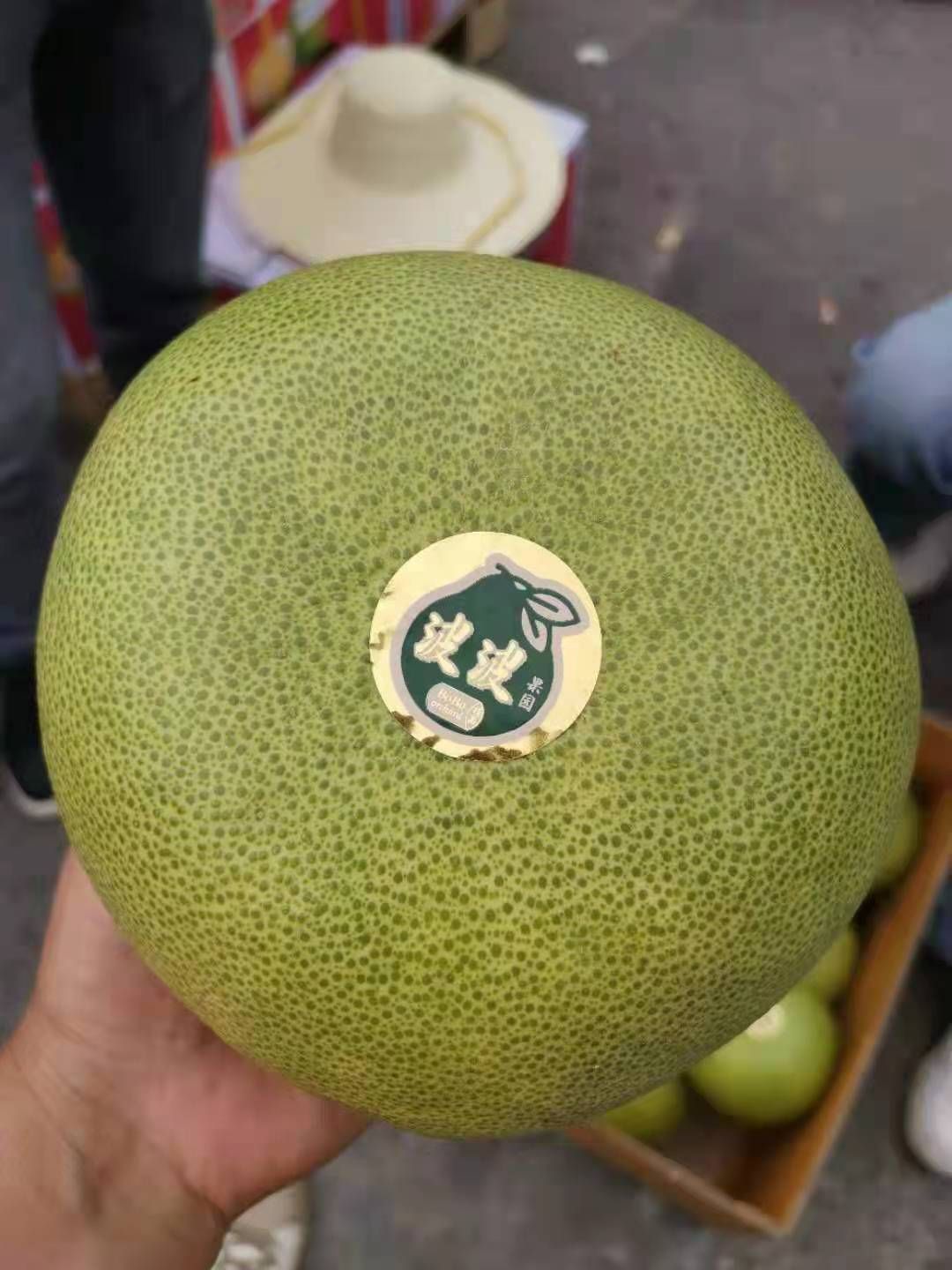 泰国青柚，34斤净重，果型方正，大小均匀，有需要的抓紧联系我