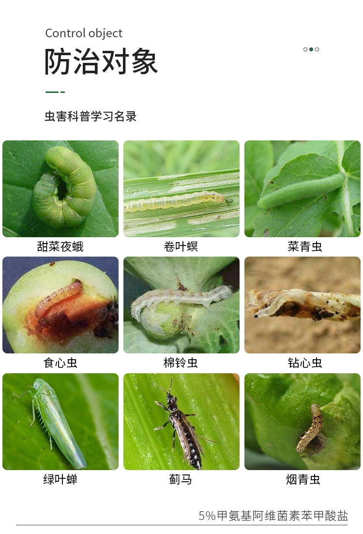 卓粤3%甲维盐甲氨基阿维菌素苯甲酸盐瓜蔬菜甜菜夜蛾农药杀虫剂