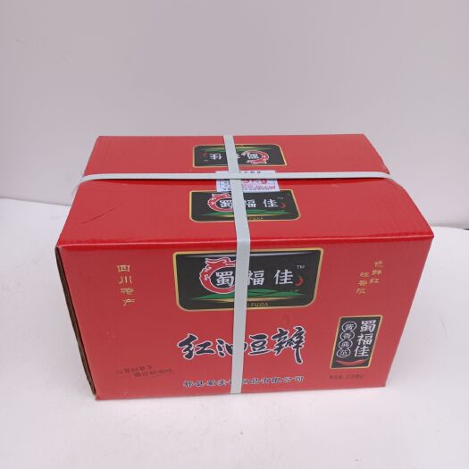 成都厂家直销郫县蜀福佳红油豆瓣酱9千克