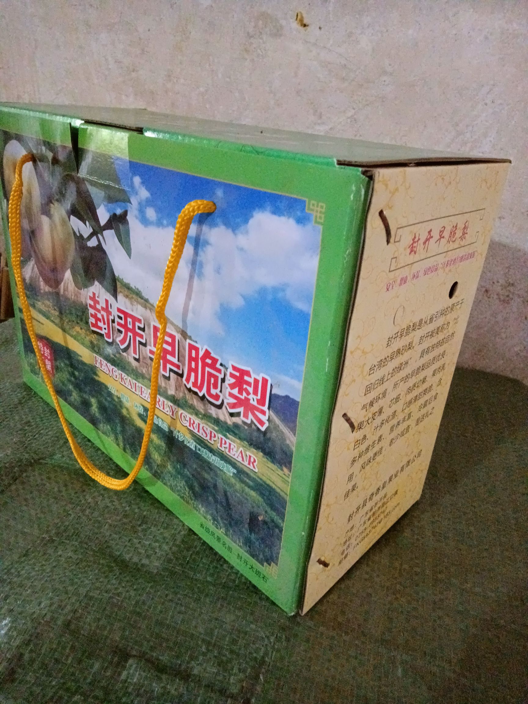 蜜梨 广东省肇庆市封开县 