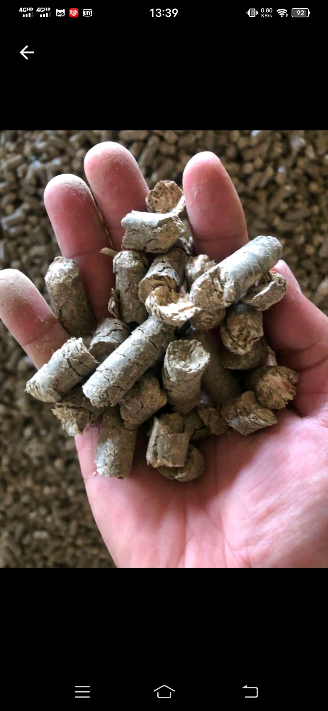 小麦秸秆颗粒饲料！牛羊马的最爱！！！