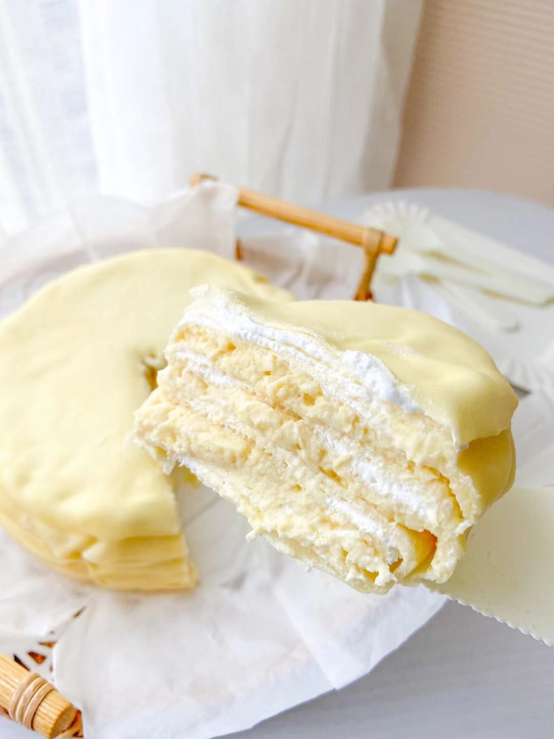 泰国榴莲金枕千层蛋糕（450g）