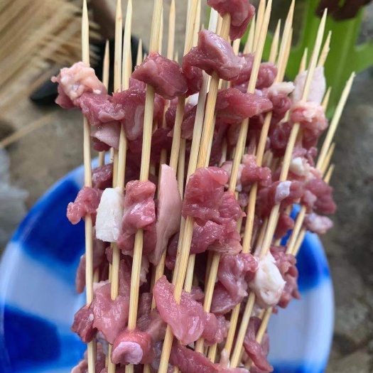 威宁县 新鲜羊肉串