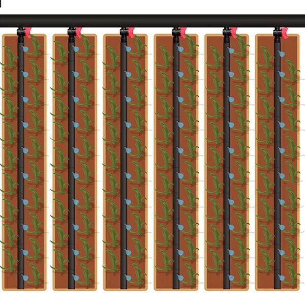 内镶式滴灌管 圆柱式滴灌管 温室大棚滴灌