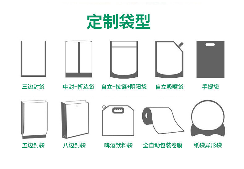 自封袋  定制办公休闲食品包装袋 铝箔自立拉链袋 零食坚果干果包装袋批