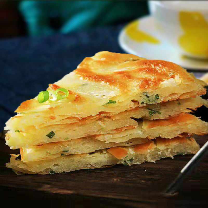 80克50片包邮葱油饼生面饼煎饼地摊