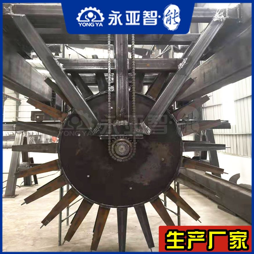 肥料翻堆机  有机肥翻拋机有机肥翻堆机打轮盘翻堆机打轮盘翻拋机