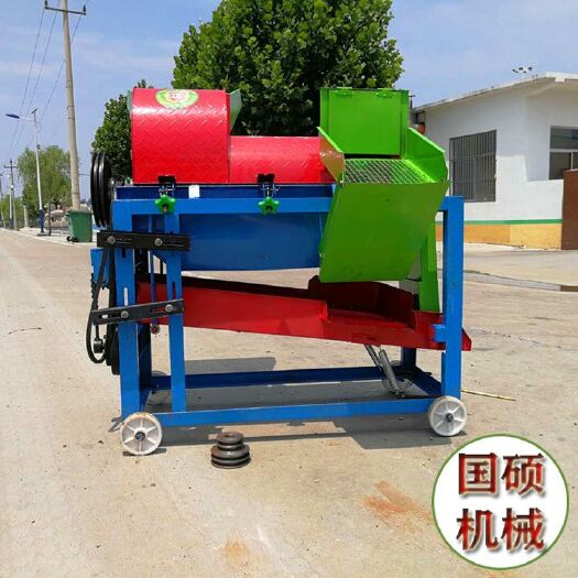 曲阜市脱粒机械  多用途脱粒机 大豆高粱打粒机 小麦谷子打谷机 油菜脱粒机