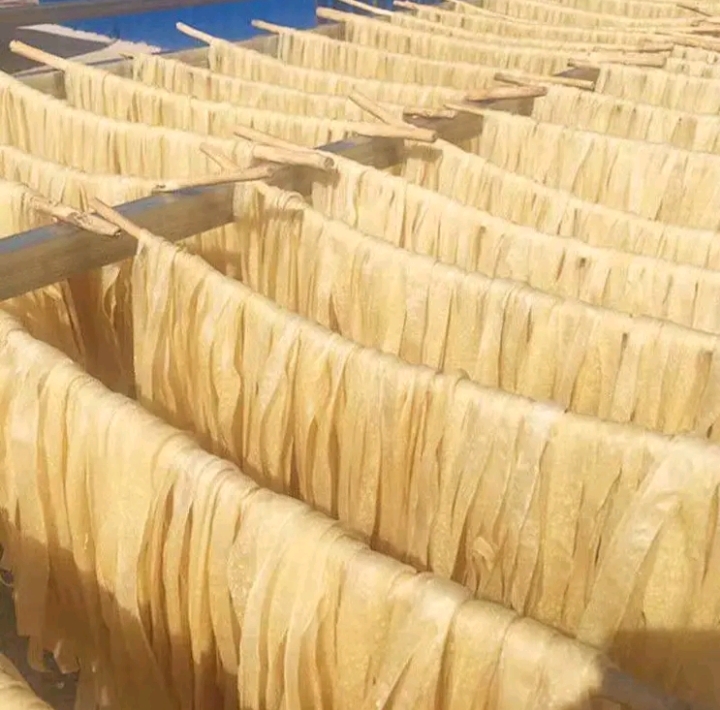 农家自制干凉皮5斤装方便速食擀面皮凉皮筋道干凉皮包邮