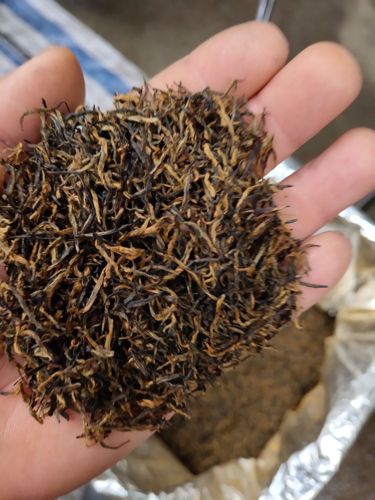 明前特级纯手工祁门红茶祁红金针