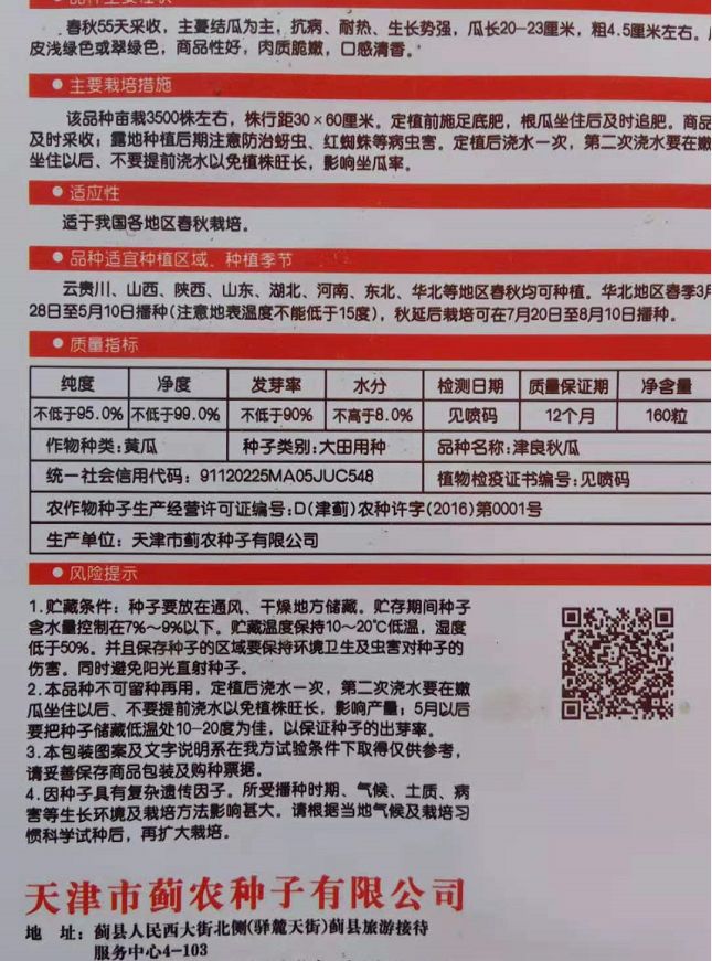 津良秋瓜黄瓜种子水果黄瓜种籽四季夏春季秋冬盆栽阳台蔬菜种孑