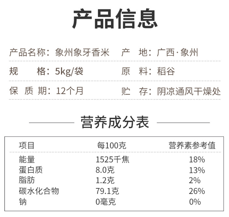  象州丝苗米新米象牙香米广西大米厂家长粒香米真空包装2.5kg