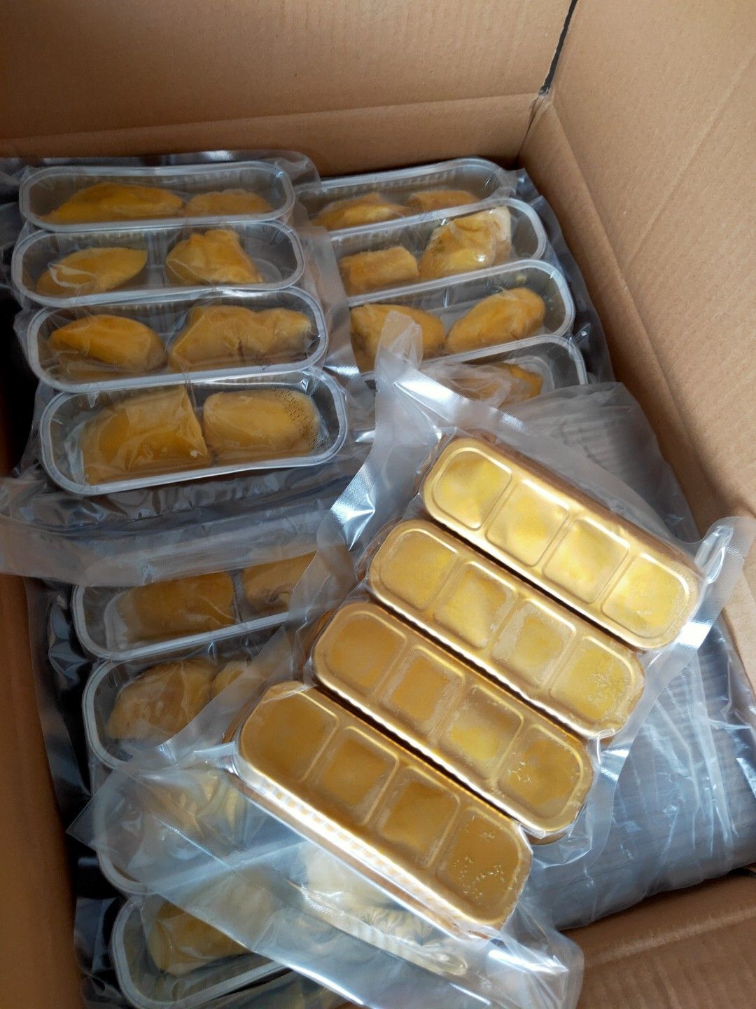 金枕头榴莲 冷冻榴莲    烤榴莲半成品 烤榴莲100克/盒