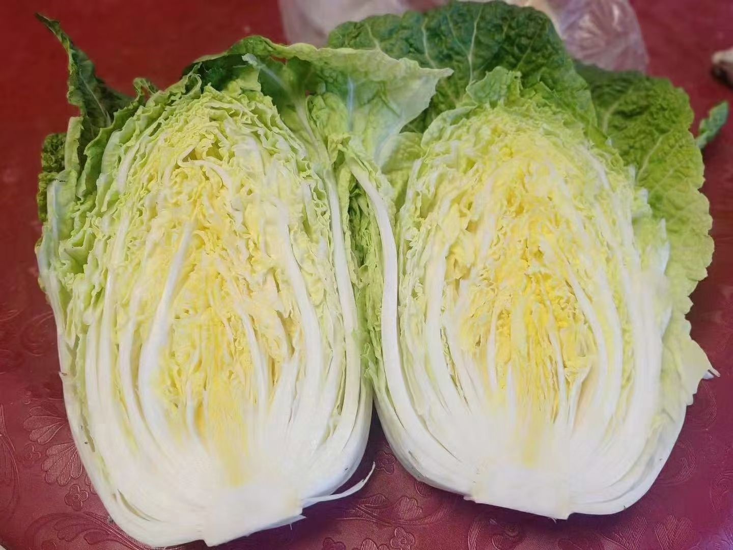 黄心大白菜  【基地直供】精品大白菜上市，基地直销天然无公害绿色蔬菜