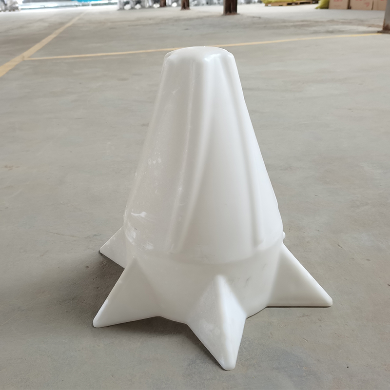  猪场饲料储存塔养殖料塔饲料防堵锥帽分流器自动化料线配件